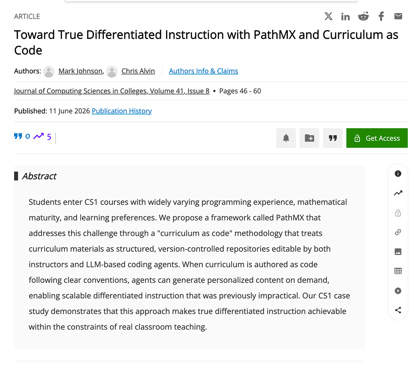 The PathMX research paper